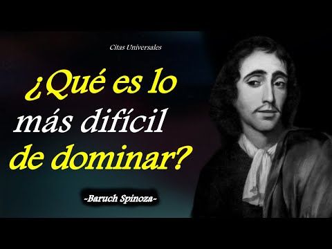Panteísmo Baruch SPINOZA CITAS y FRASES Célebres
