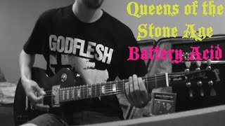 Queens of the Stone Age - Battery Acid (Guitar Playthrough + Tab)