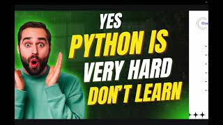Python is ACTUALLY Hard to Learn (The 2026 Truth) #python
