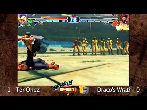 SFIV Volt 6th Weekly Revolt SemiFinals TenOnez (Yun) vs Draco's Wrath (Akuma)