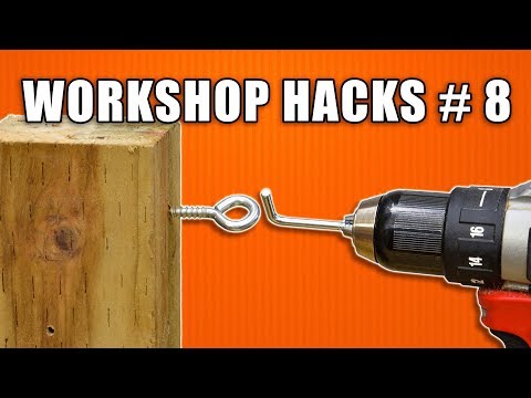 Workshop Hacks Part 8: Woodworking Tips and Tricks