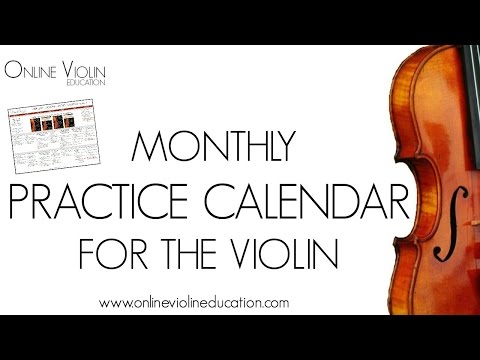 GET YOUR FREE MONTHLY PRACTICE CALENDAR FOR THE VIOLIN