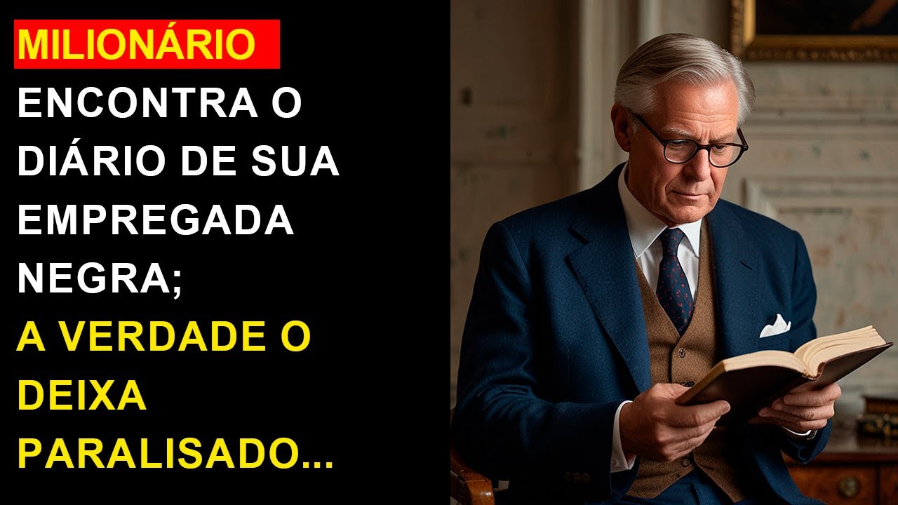 MILIONÁRIO ENCONTRA O DIÁRIO DE SUA EMPREGADA NEGRA; A VERDADE O DEIXA PARALISADO...