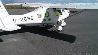 preview picture of video 'FLIGHT OF IKARUS , TAKE OFF, LGST ( SITIA airport )'