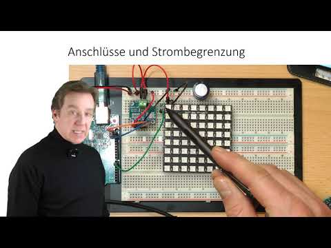 Arduino-Programmierung mit dem Smartphone #06: Strombedarf der LED-Matrix