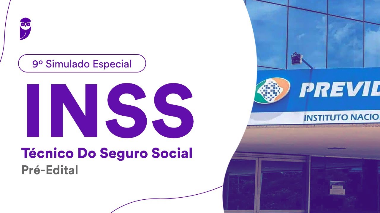 9º Simulado Especial INSS - Técnico Do Seguro Social - Pré-Edital Correção