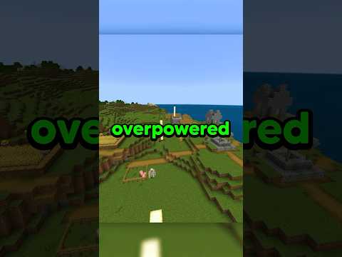 DC Playz - MOST OVERPOWERED MINECRAFT BEDROCK SEED! #shorts