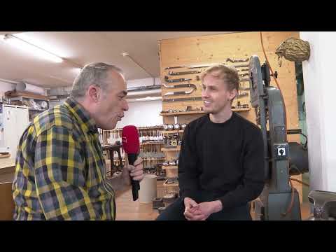 Besuch bei Cyrill Weber einer der wenigen Silberschmiede der Schweiz - Handwerkskunst aus Oberwil