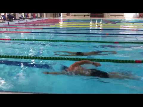 Csillaghegyi Árpád Gyógyfürdő - gyorsúszás elemzésem (2018.09.30.)