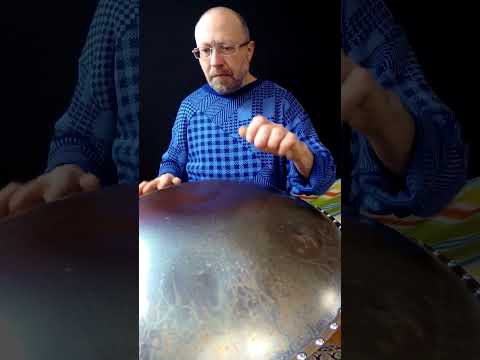 Sunpan F# improvisation, Ayoub rhythm 24-02-22 #relaxing  #handpanmusic #handpanmeditation #handpan
