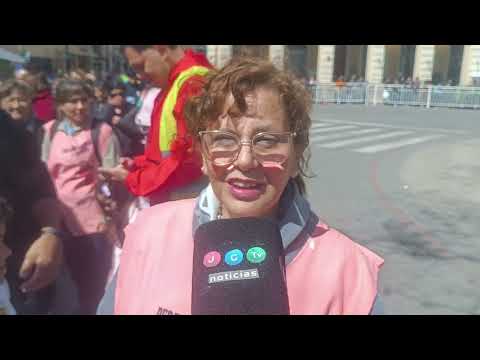 Los peregrinos de Campo Santo de Salta 