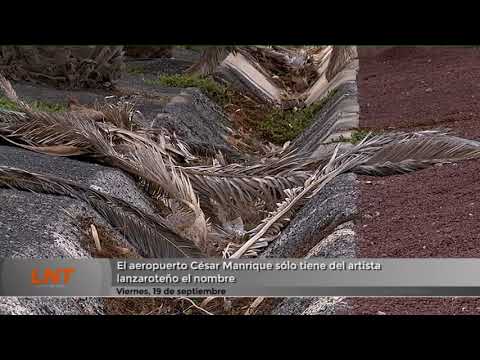 El aeropuerto César Manrique sólo tiene del artista lanzaroteño, el nombre