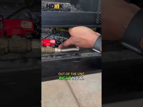 Lighting a gas fireplace!