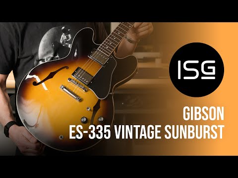 Gibson ES-335 Vintage Burst Unboxing | Semi-Hollow Electric First Look