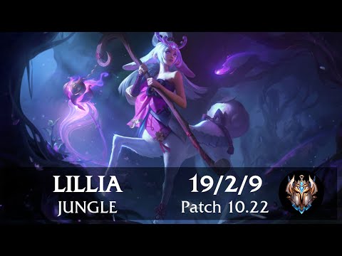 Lillia Jungle vs Nidalee | Pinoy Challenger Replay Patch 10.22