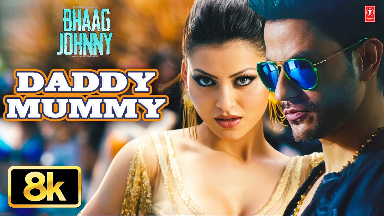 Daddy Mummy 8K Full Video Song | Urvashi Rautela | Kunal Kemmu | DSP | Bhaag Johnny | T-Series