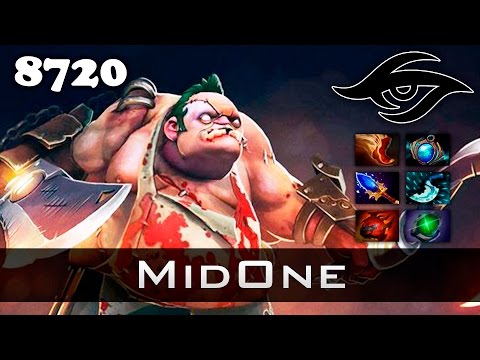 MidOne Pudge - 8720 MMR Secret Dota 2
