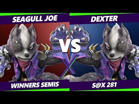 Smash Ultimate Tournament - Demise | Seagull Joe (Wolf) Vs. Dexter (Wolf) - S@X 281 SSBU W. Semis
