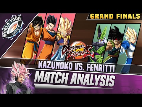 DBFZ Match Analysis: DBFZ World Tour 2018 Saga 6 GRAND FINALS - Kazunoko vs. Fenritti