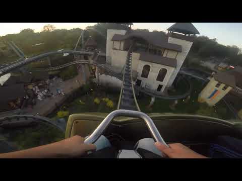 Lech Coaster, Legendia, Polen, Front-Seat Pov