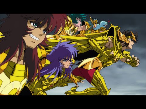 Saint Seiya: Soul of Gold Opening Creditless (4K AI Upscaled & Enhanced)