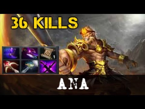 Ana [MonkeyKing] - 2 Rampages 36 kills - Cancer King is back - Dota 2 Gameplay Highlights 2017