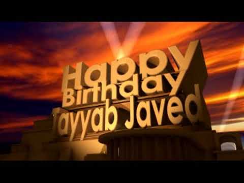 Happy Birthday Tayyab Javed