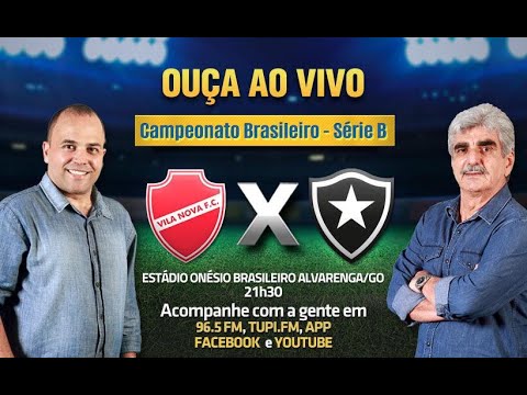 Vila Nova 1 x 1 Botafogo - Brasileirão Série B - 1ª RODADA - 28/05/2021 - AO VIVO