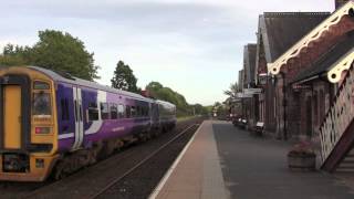 preview picture of video 'Appleby Station, Cumbria, UK - 4th September, 2012'