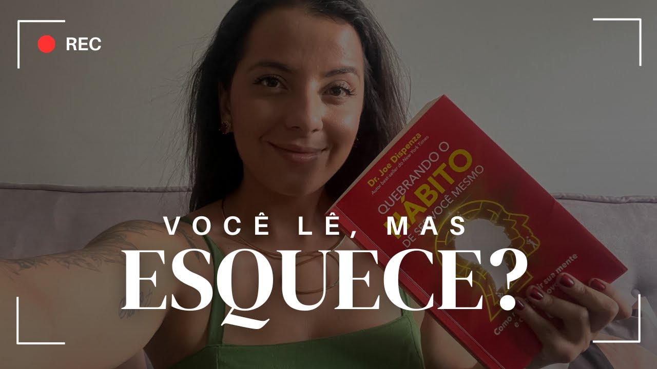 VOCÊ LÊ, MAS NÃO LEMBRA DE NADA? Descubra o erro e como corrigir!