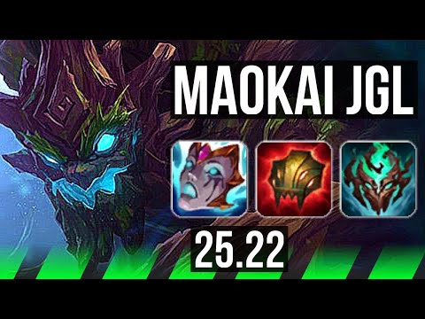 MAOKAI vs SYLAS (JGL) | EUW Master | 25.22