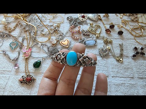 Unbelievable treasures in such a cheap lot!!!🤯 Jewelry auction lot unboxing #longvideo #treasurehunt