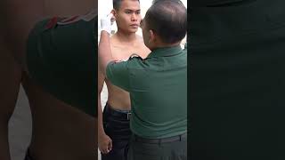 Download lagu Pengecekan Postur Seleksi Bintara TNI AD #shorts mp3