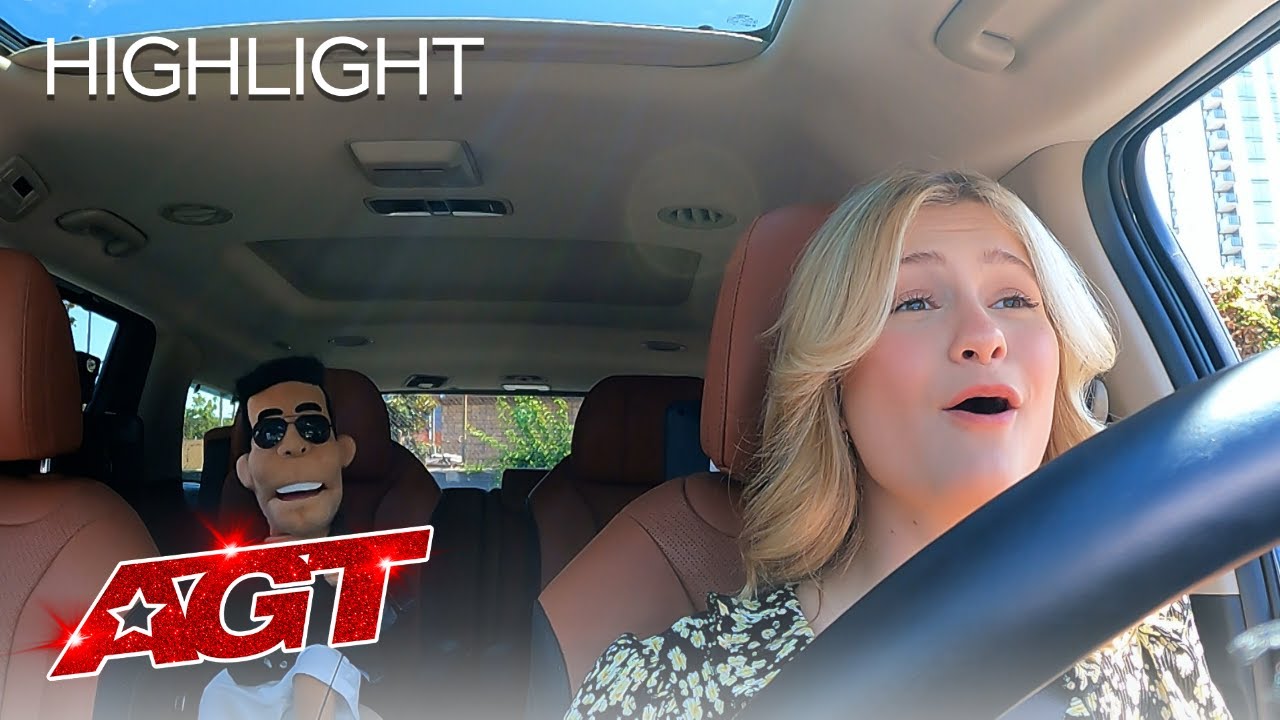 Darci Lynne Receives Driving Lessons From Howie Mandel - America's Got Talent 2021 thumbnail