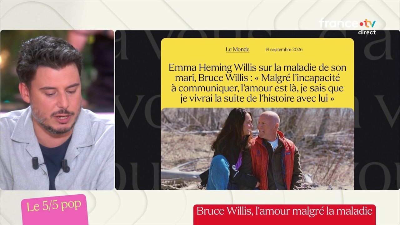 L'épouse de Bruce Willis se confie  - Le 5/5 Pop de Lorrain Sénéchal
