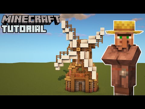 Minecraft - Farmer's House Tutorial (Villager Houses)