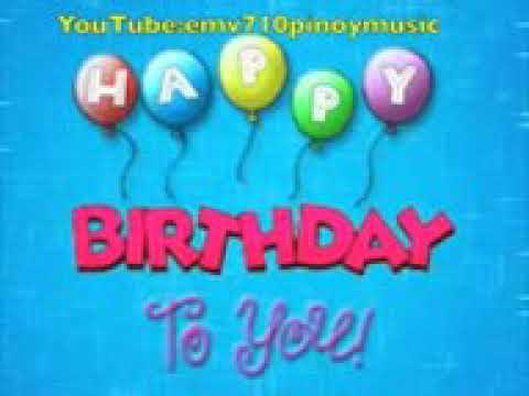 Happy birthday song