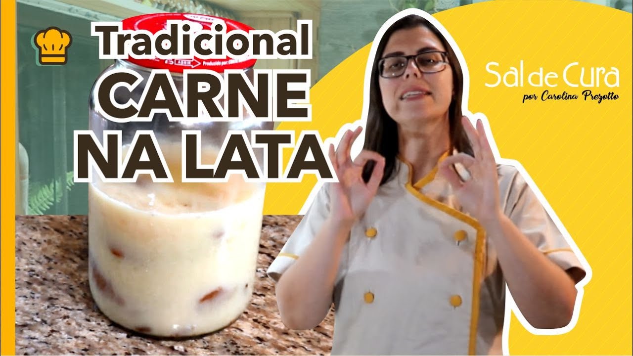 COMO FAZER CARNE DE PORCO NA LATA | RECEITA CARNE NA BANHA DE PORCO | CHARCUTARIA SAL DE CURA