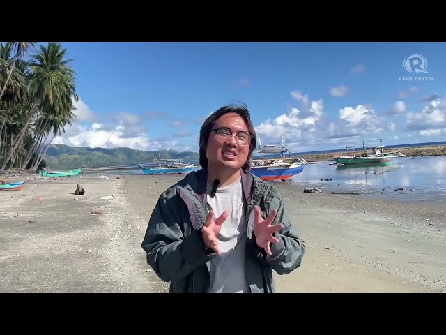 How does coastal uplift affect livelihood in Glan, Sarangani?