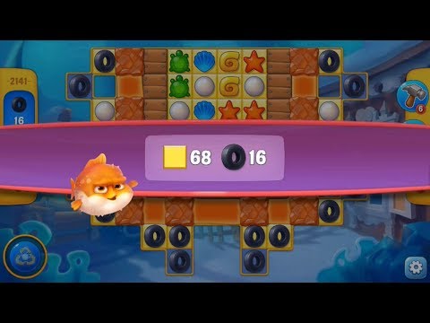 Fishdom. Hard Level 2141