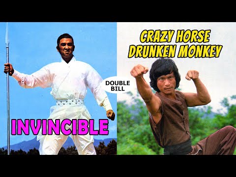 Wu Tang Collection - Crazy Horse Drunken Monkey - Invincible-  Double bill