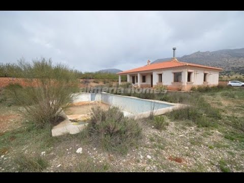 SOLD - Villa for sale in Chirivel with a pool and amazing views - Villa Richie AH12965