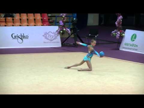 Evchik Yulia (BLR) ball  Int Comp Junior Grand Prix Moscow 2015