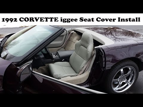 iggee Seat Covers in my 1992 Corvette