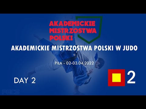 DAY 2 – TATAMI 2 – Akademickie Mistrzostwa Polski w Judo 02-03.04.2022 Piła