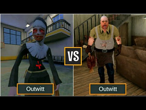Outwitt Моды | Evil Nun VS Mr.Meat