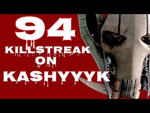 Star Wars Battlefront 2- 94 General Grievous Killstreak (Kashyyyk)