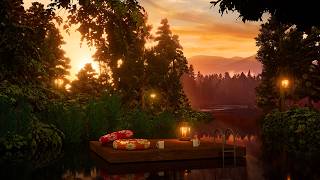 Calm Nature Sounds Ambience With Toggle Off Option for Meditation Music