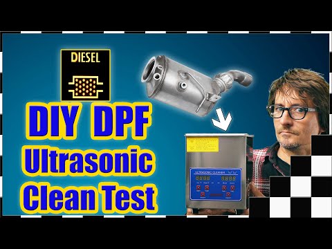 DIY DPF Ultrasonic Cleaning Experiment 🧪 (Diesel Particulate Filter At Home Clean) Part 1 💨
