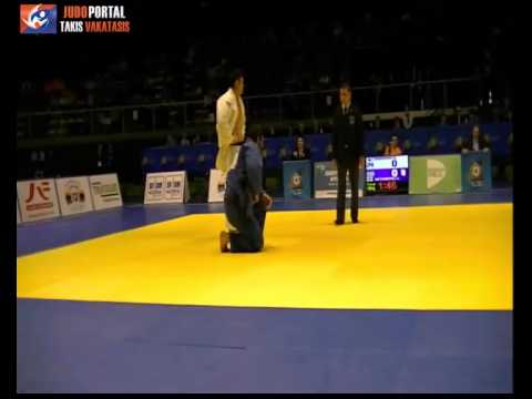 European Judo Open Rome 2015 Final o100kg HARASAWA Hisayoshi (JPN) vs. MATIASHVILI Levani (GEO)
